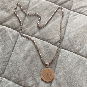 Tunnel Vision Heart Web Ball Chain Charm Necklace 🖤🕸️